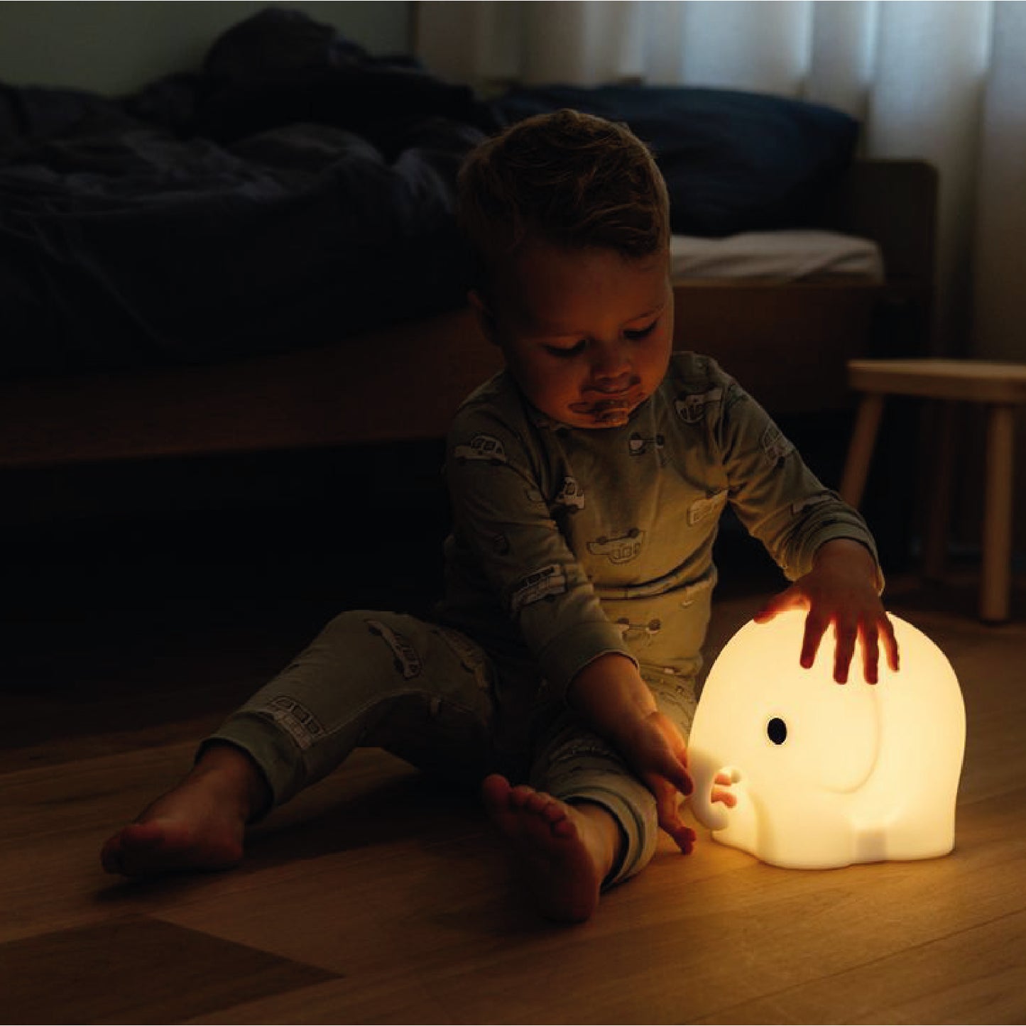 nachtlampje, Olifant eerste licht, medium – MR. MARIA