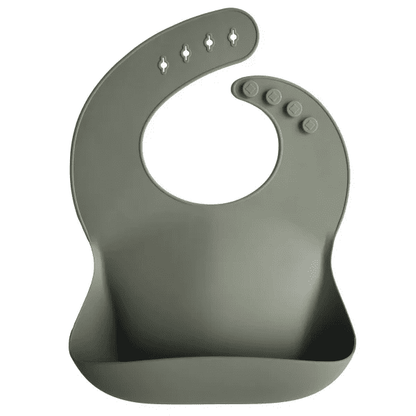 siliconen eetslab, silver sage - MUSHIE