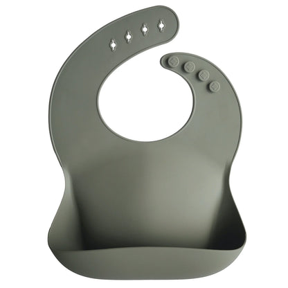 siliconen eetslab, silver sage - MUSHIE