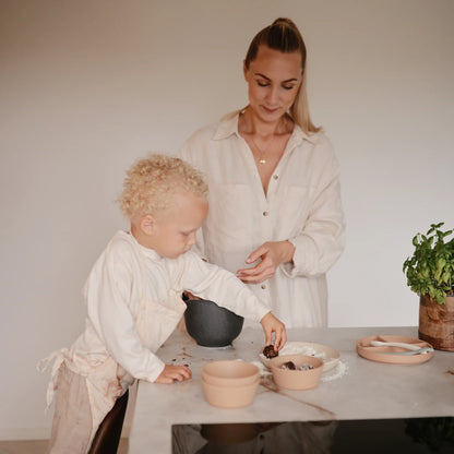 kommetje silicone, natural - MUSHIE