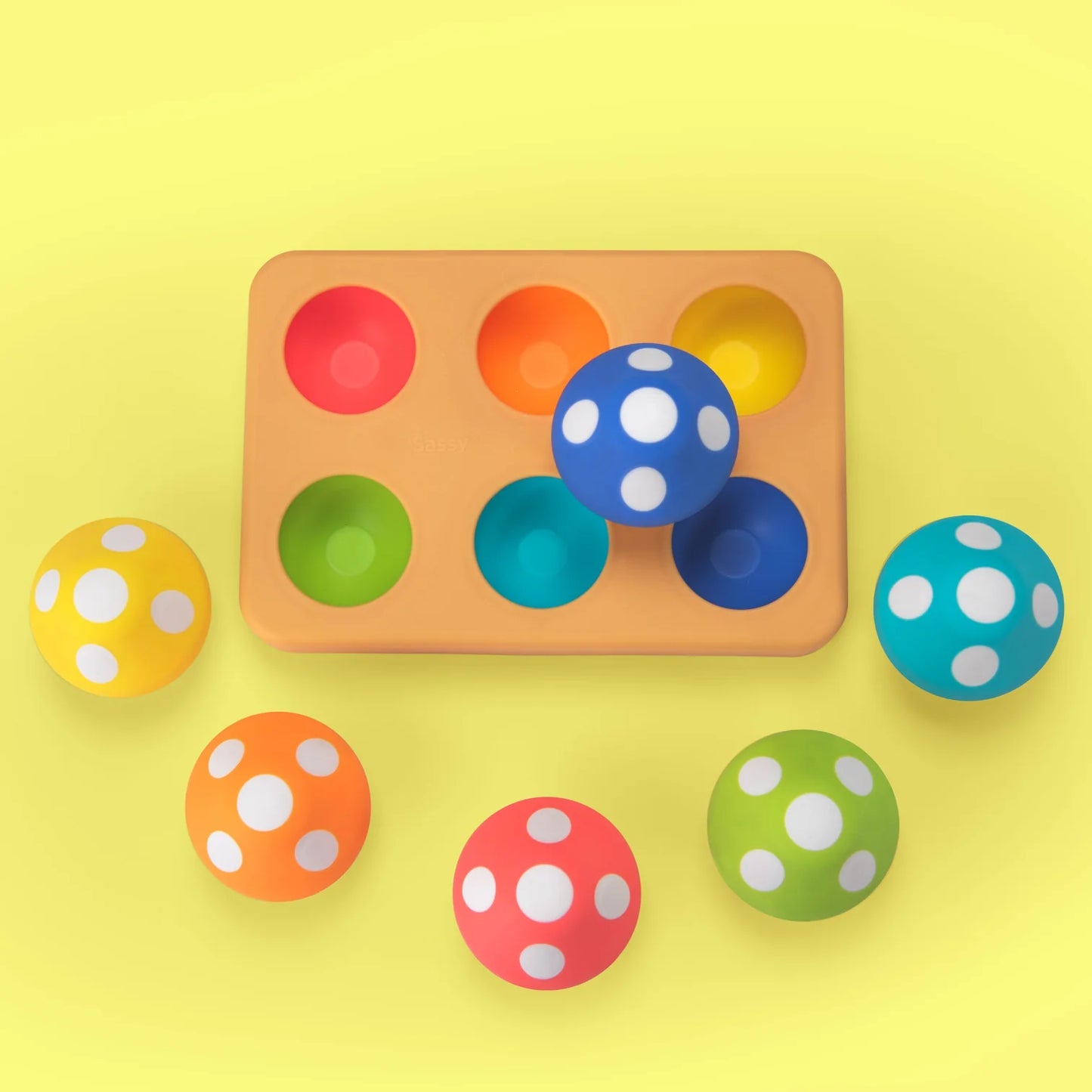 sorteerspeeltje, mischievous matching mushrooms - SASSY