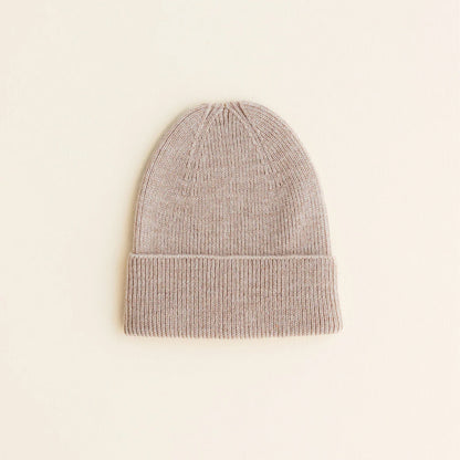 beanie fonzie newborn, sand – HVID