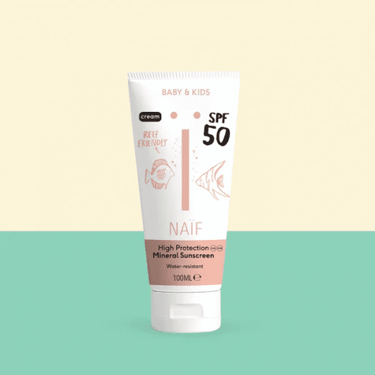 zonnecreme SPF 50, 200 ml, baby&kids - NAÏF