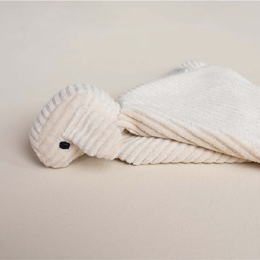 knuffeldoekje molly ribvelvet, natural - NANAMI