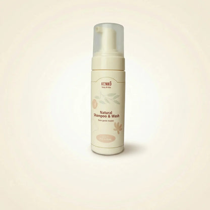 shampoo+wasmousse baby & kids, natural collection - KENKO
