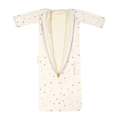 slaapzak 4 seizoenen, hearts confetti, 6m - 2,5j - PUCKABABY