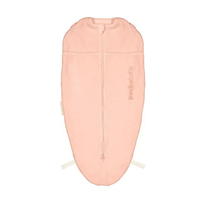 inbakerslaapzak mini teddy, peach, 0.5 TOG - PUCKABABY