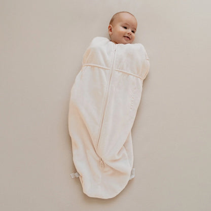 inbakerslaapzak mini teddy, pure, 0.5 TOG - PUCKABABY