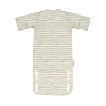 slaapzak newborn, green stripes, 0.5 TOG - PUCKABABY