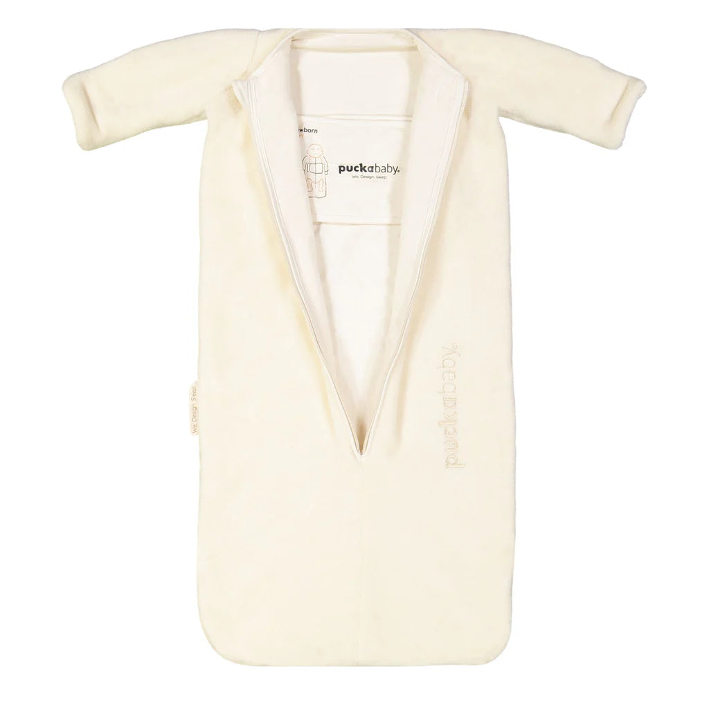 slaapzak newborn, pure teddy, 2.0 TOG - PUCKABABY