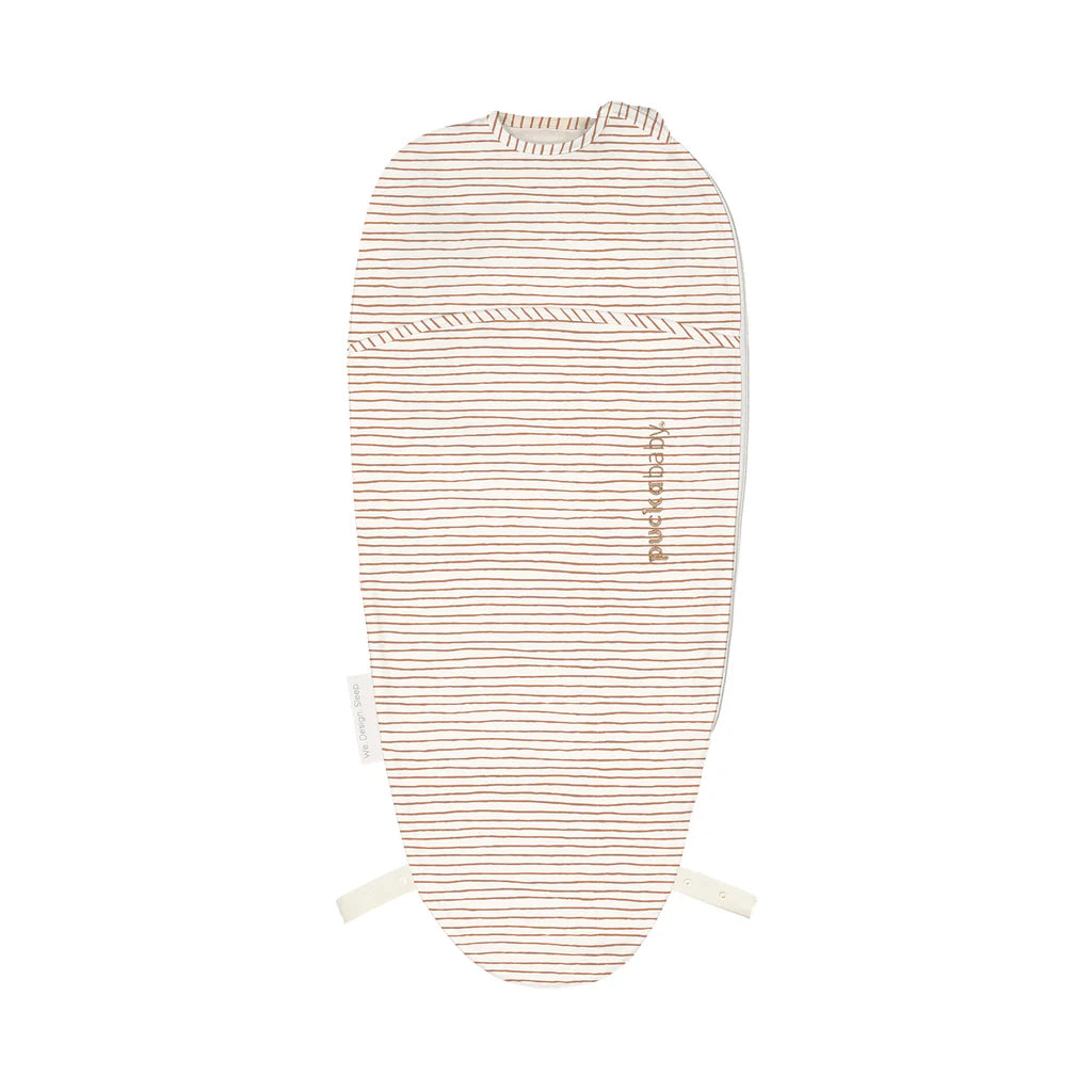 inbakerslaapzak piep, hazel stripes, 0.5 TOG - PUCKABABY