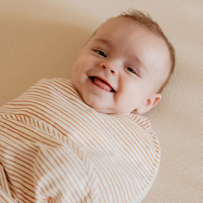 inbakerslaapzak piep, hazel stripes, 0.5 TOG - PUCKABABY