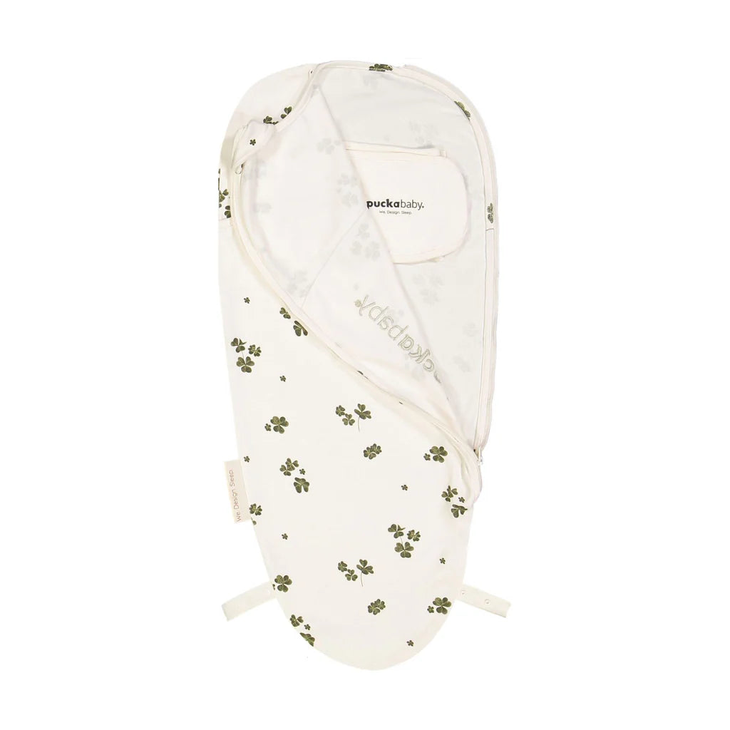 inbakerslaapzak piep, lucky clover, 0.5 TOG - PUCKABABY
