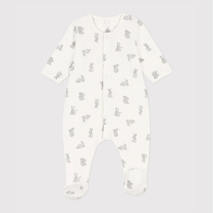 pyjama tubic, konijntjes - PETIT BATEAU