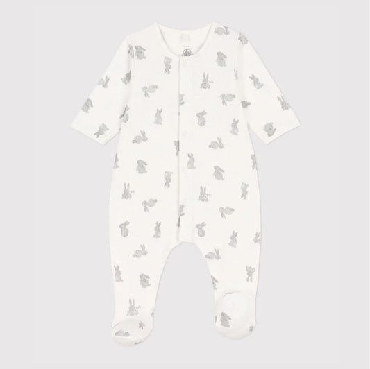 pyjama tubic, konijntjes - PETIT BATEAU