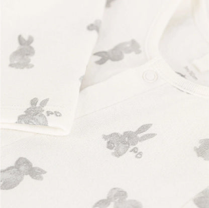 pyjama tubic, konijntjes - PETIT BATEAU