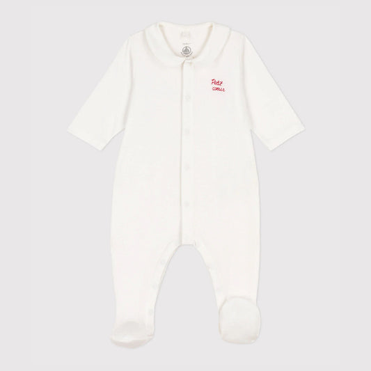 pyjama katoen, petit coeur - PETIT BATEAU