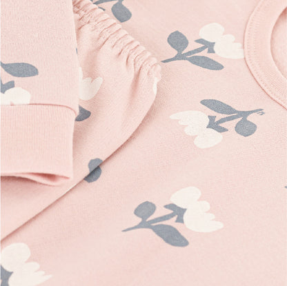 pyjama molton, tulpen - PETIT BATEAU