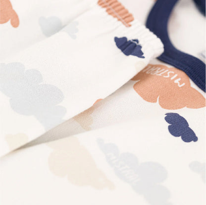 pyjama molton, wolken - PETIT BATEAU