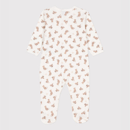 pyjama katoen, luipaard - PETIT BATEAU