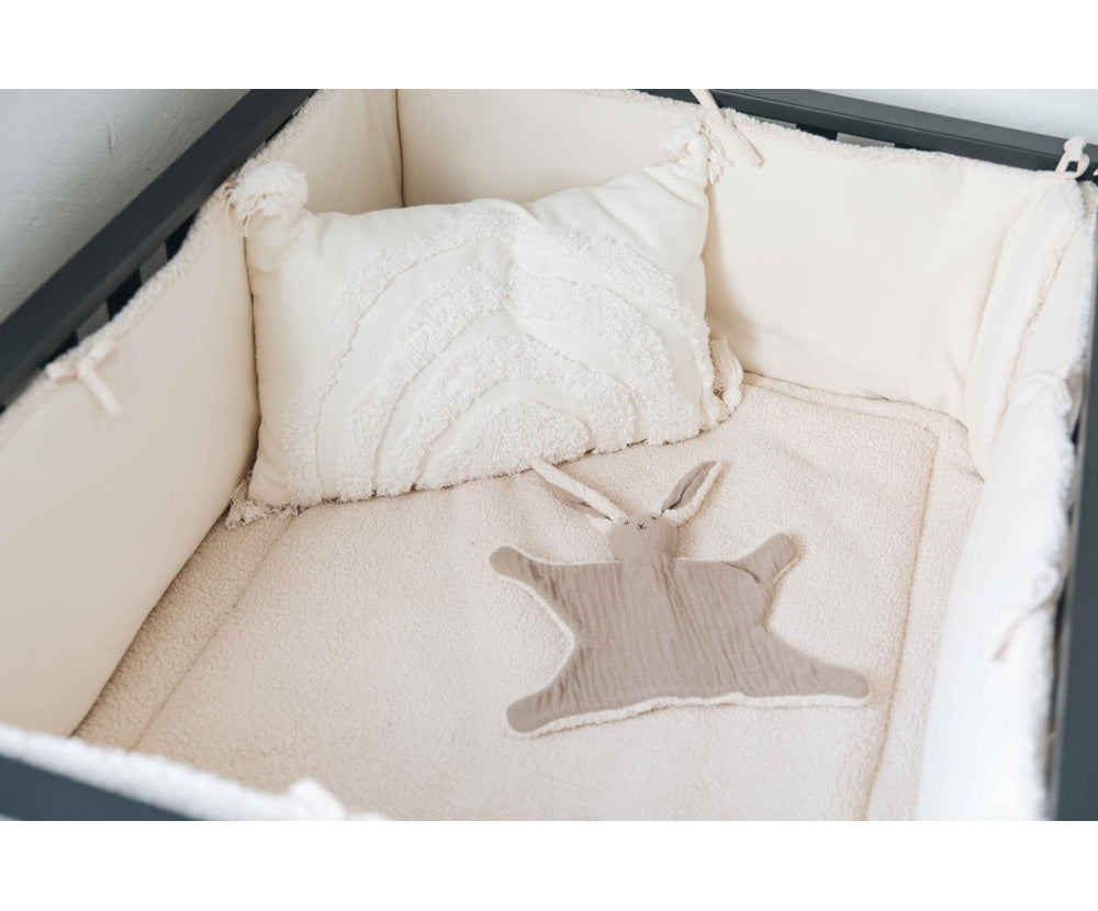 parklegger teddy, creme - PERICLES