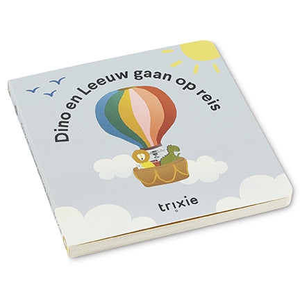 verhalenboek, dino en leeuw gaan op reis - TRIXIE