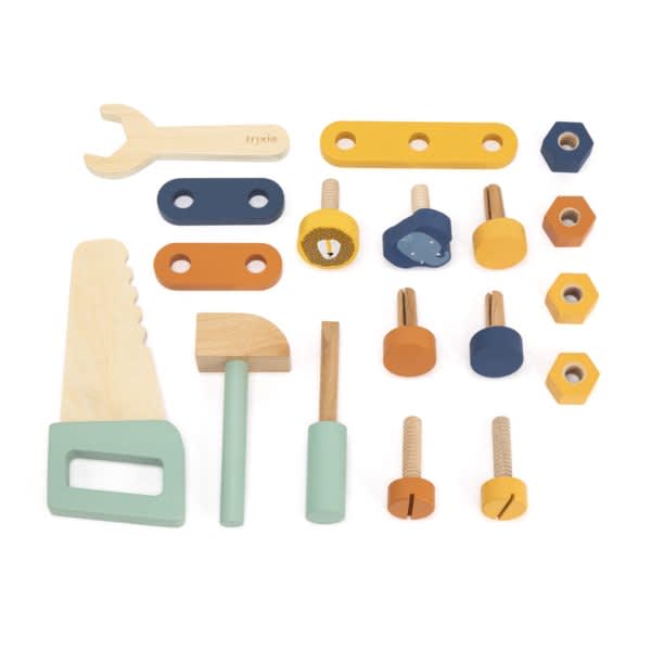 houten gereedschapskist, all animals - TRIXIE