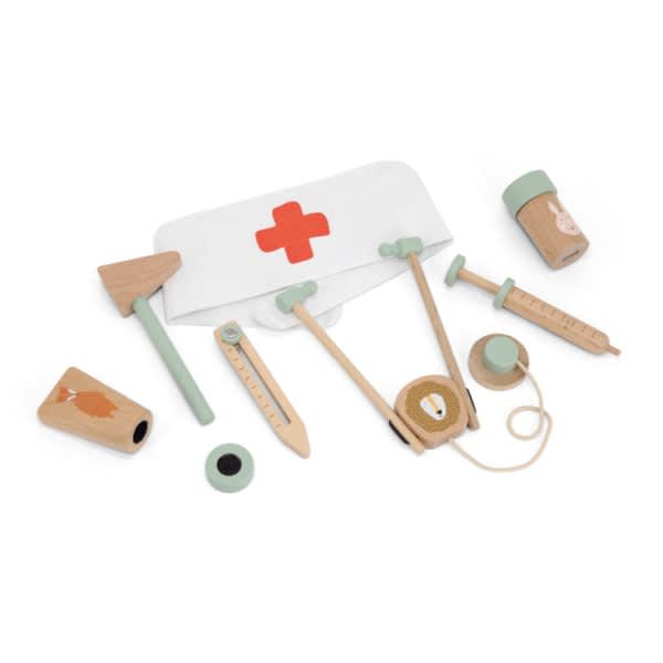 houten doktersset, all animals - TRIXIE