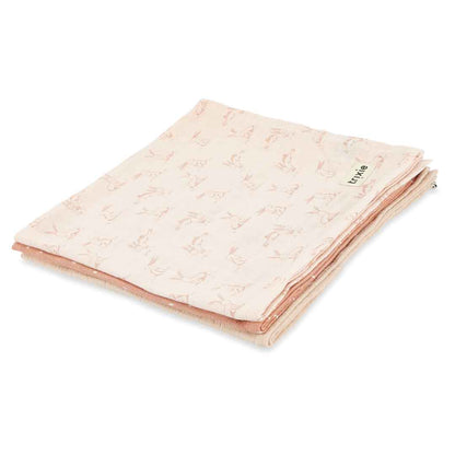 verzorgingsdoek 3-pack, rosy rabbit - TRIXIE