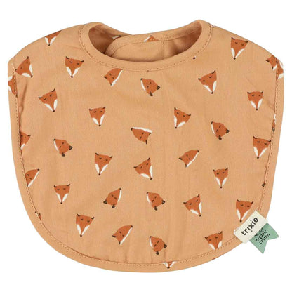 slabbetje newborn, 2-pack, fierce fox - TRIXIE