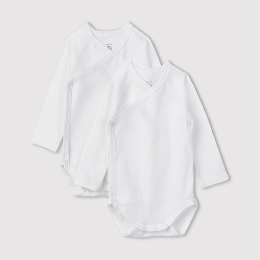 body lange mouw, 2-pack - PETIT BATEAU
