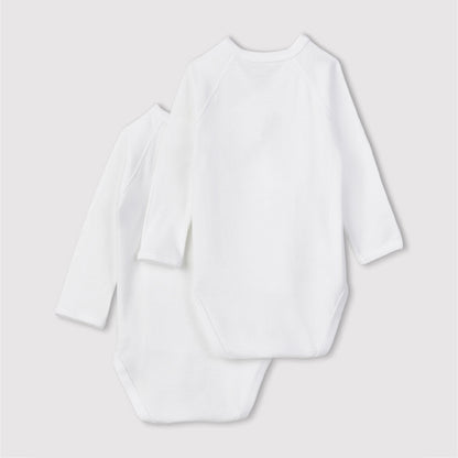body lange mouw, 2-pack - PETIT BATEAU