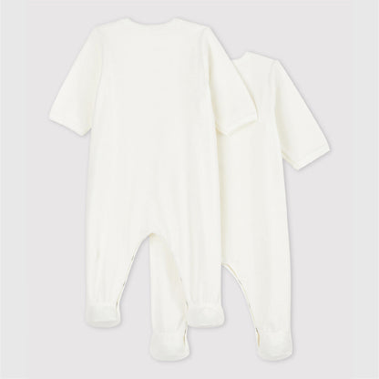 pyjama biokatoen, 2-pack, signature - PETIT BATEAU
