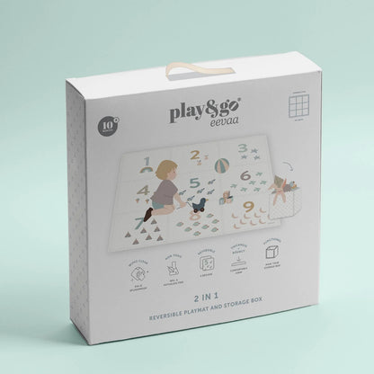 puzzelmat eevaa, numbers/dots - PLAY & GO