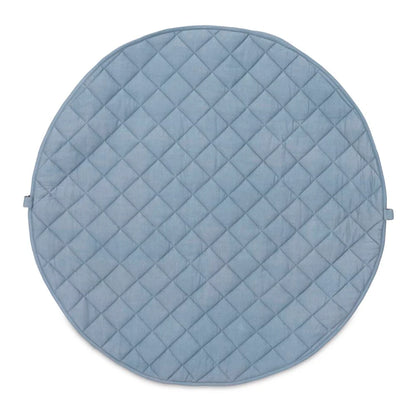 opbergzak/speelmat organic, dusty blue - PLAY & GO