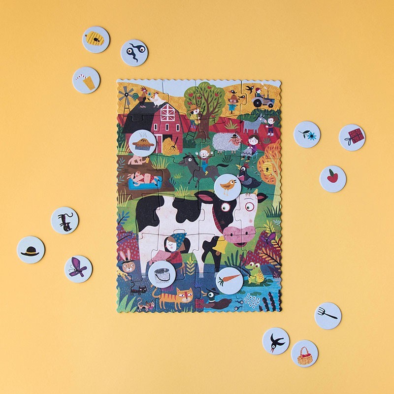 puzzel pocket, my little farm - LONDJI