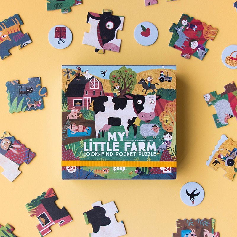 puzzel pocket, my little farm - LONDJI