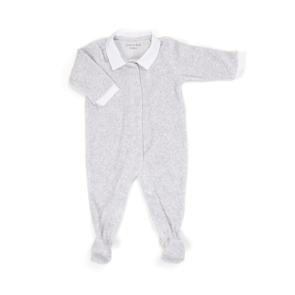 babypak velours boy, grey - POETREE KIDS