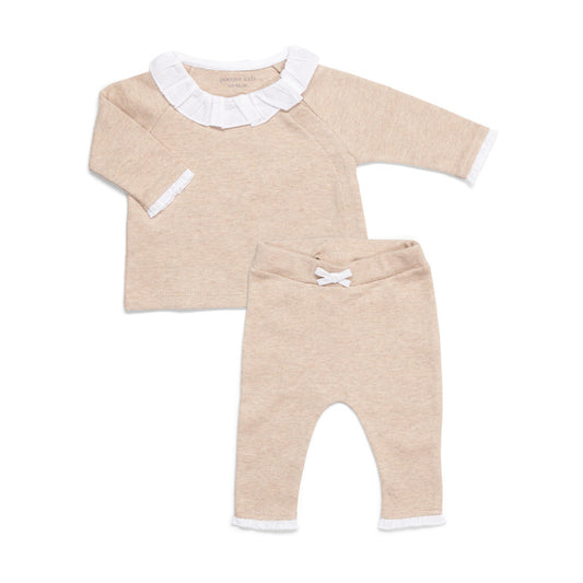shirt + broek, camel - POETREE KIDS