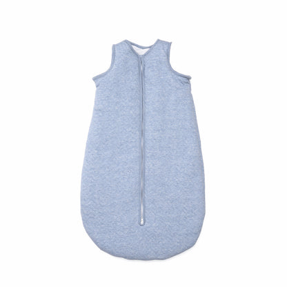slaapzak 70 cm winter, chevron denim blue - POETREE KIDS