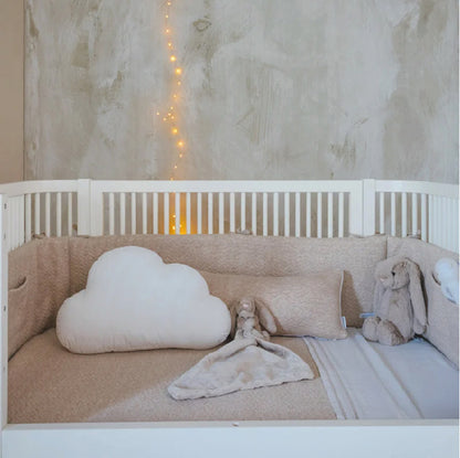 decoratiekussen, chevron light camel - POETREE KIDS