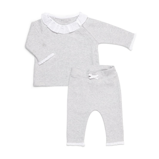 shirt + broek, grijs - POETREE KIDS