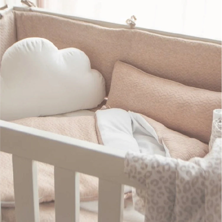 decoratiekussen, chevron light camel - POETREE KIDS