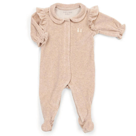 babypak, velours girl, camel - POETREE KIDS