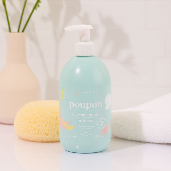 wasgel/shampoo, witte musk en oranjebloesem - MONJOUR