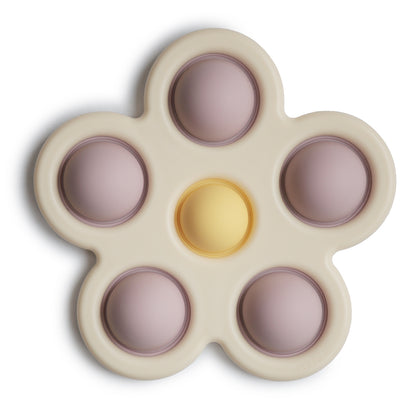 press toy flower, soft lilac - MUSHIE