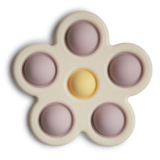 press toy flower, soft lilac - MUSHIE
