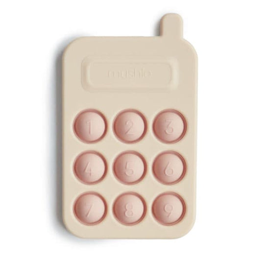 press toy telephone, blush - MUSHIE