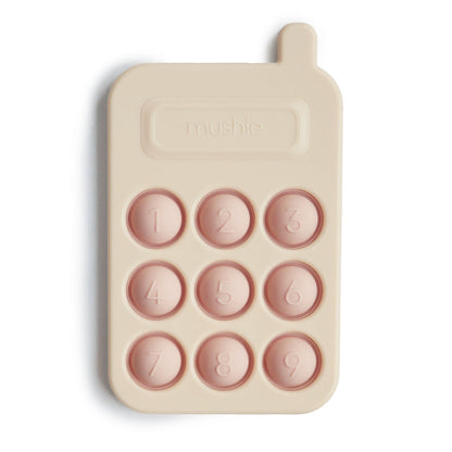 press toy telephone, blush - MUSHIE