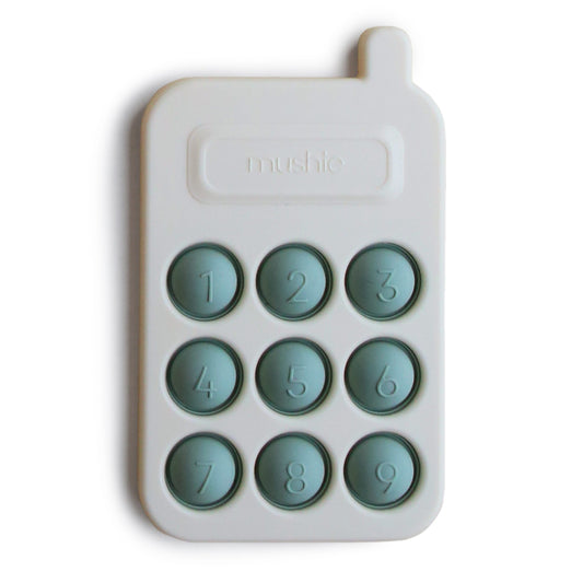 press toy telephone, cambridge blue - MUSHIE